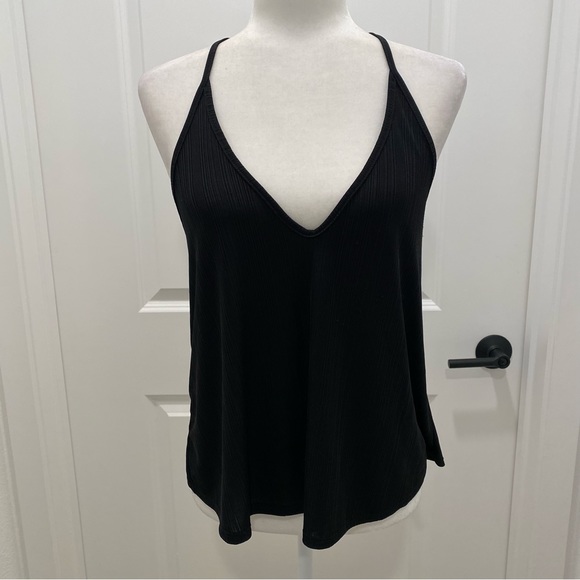 Bundle of two Free People Size Small Tank Tops Black and White - Picture 2 of 14